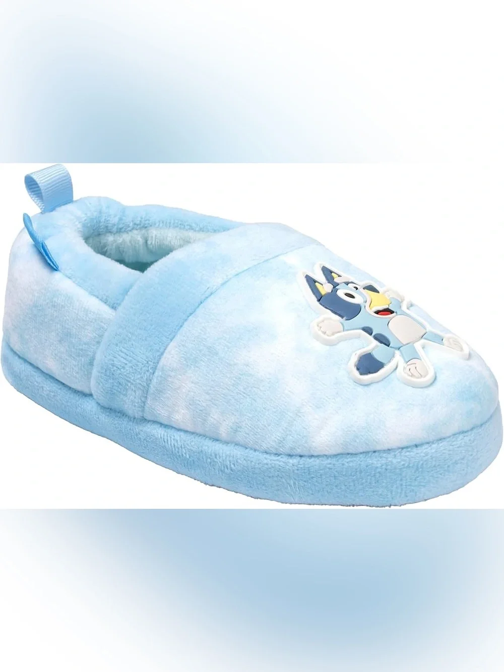 Toddler Bluey Cloud Slippers - Blue - sz XL 11/12 - new